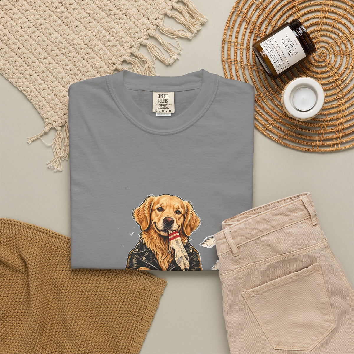 Certified Bad Influence Golden Retriever T-Shirt