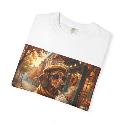 Dachshund Pumpkin Spice Tee | Funny Fall Dog Graphic Shirt