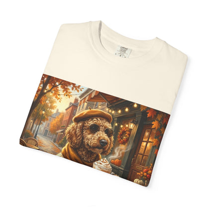Poodle Pumpkin Spice Tee | Funny Fall Dog Graphic Shirt