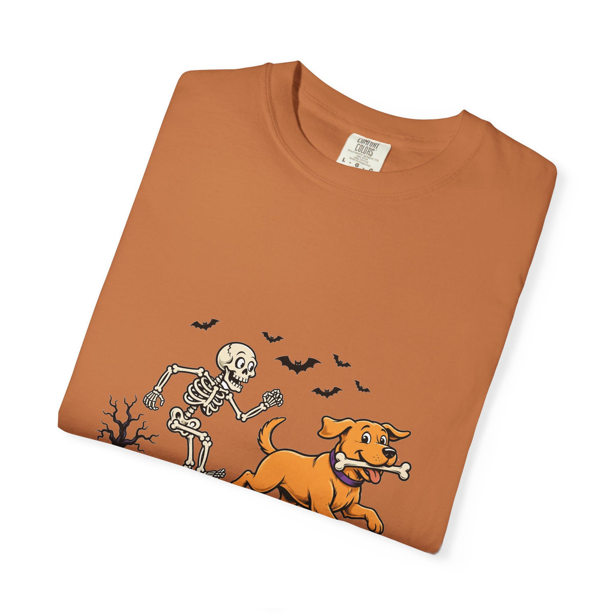 Labrador Retriever Skeleton Halloween Tee | Funny Spooky Dog Shirt