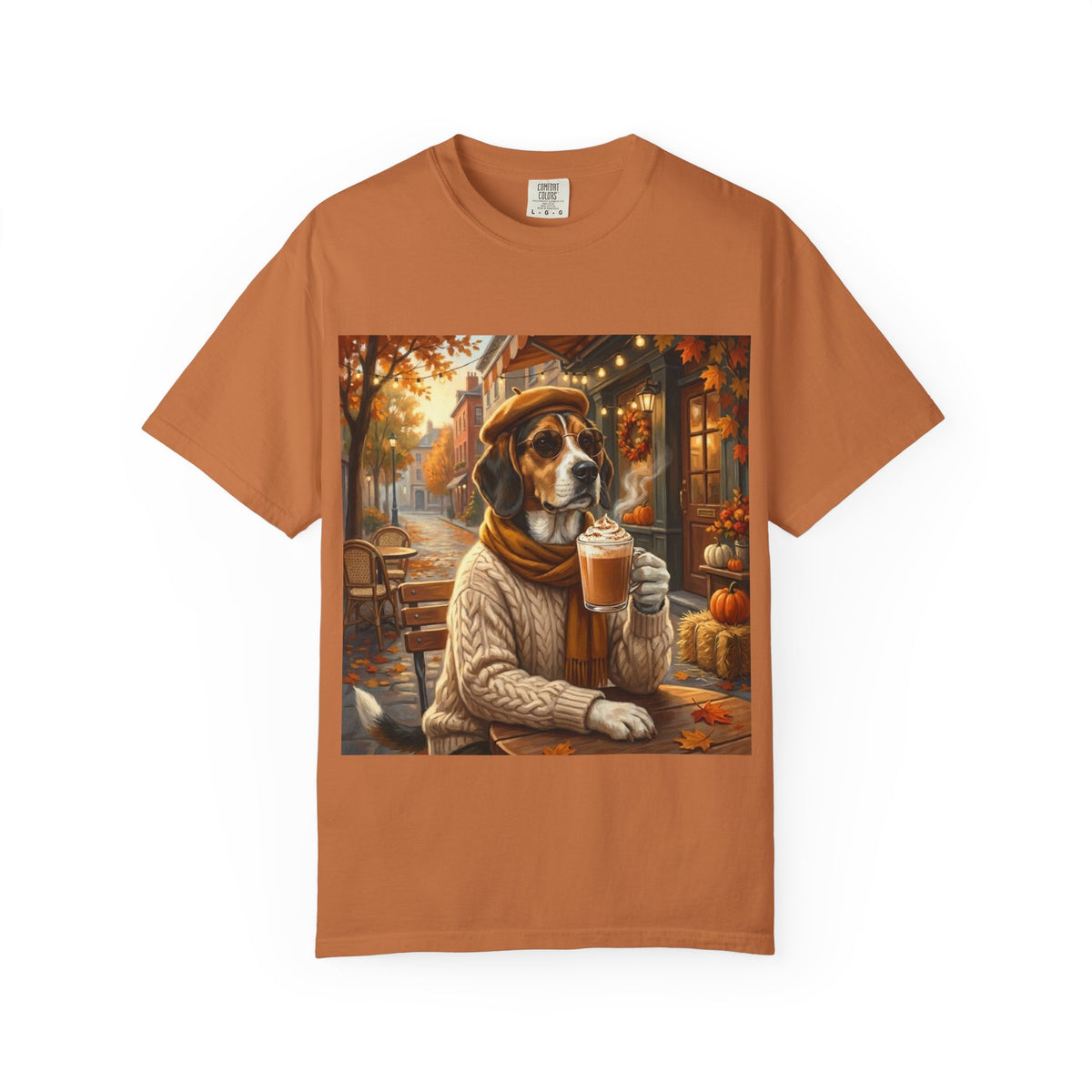 Beagle Pumpkin Spice Tee | Funny Fall Dog Graphic Shirt