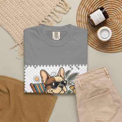 French Bulldog Pool Rules Tee | Funny Summer Dog Graphic Shirt