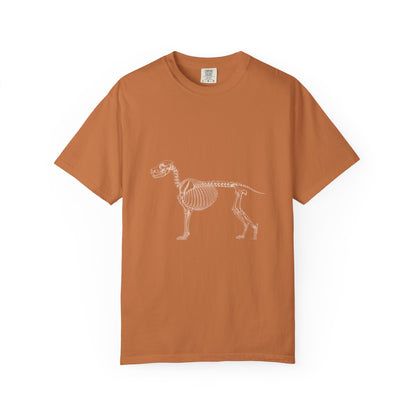 Goldendoodle Skeleton Halloween Tee | Funny Anatomical Dog Shirt