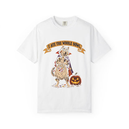 I Ate the Whole Bowl Siberian Husky Halloween Tee