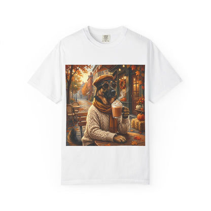 German Shepherd Pumpkin Spice Tee | Funny Fall Dog Graphic Shirt