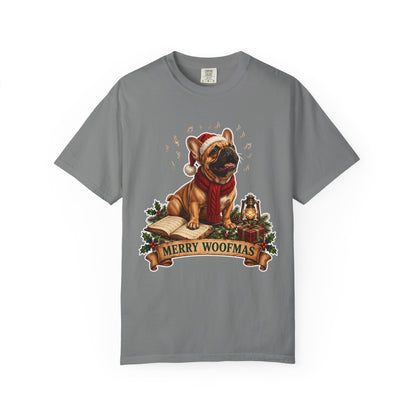 Merry Woofmas French Bulldog Christmas Tee
