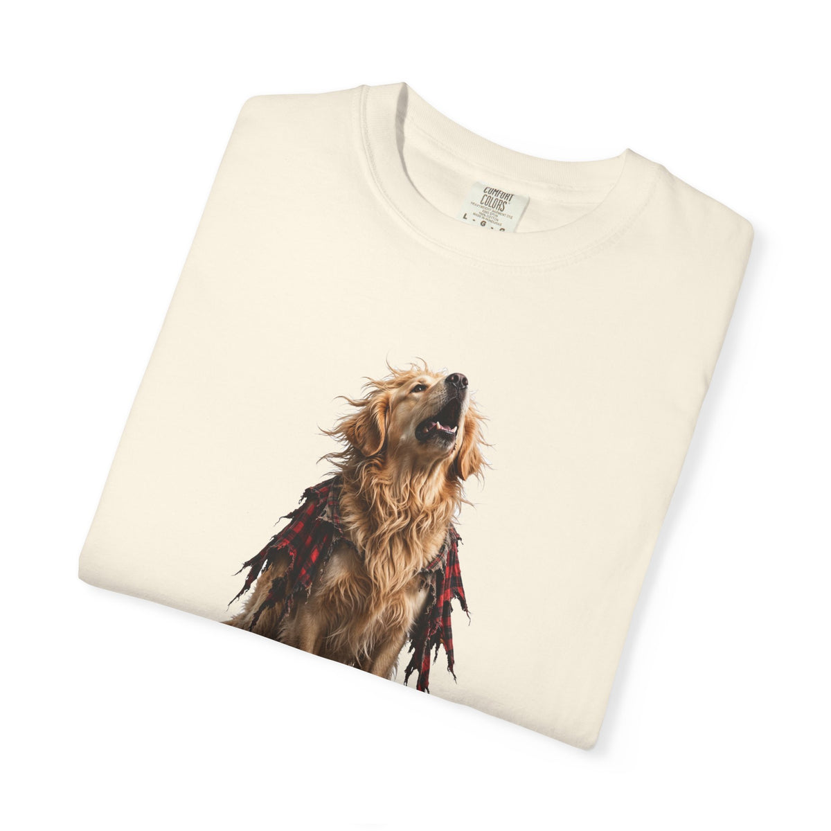 Golden Retriever Wolfman Tee | Funny Halloween Dog Shirt