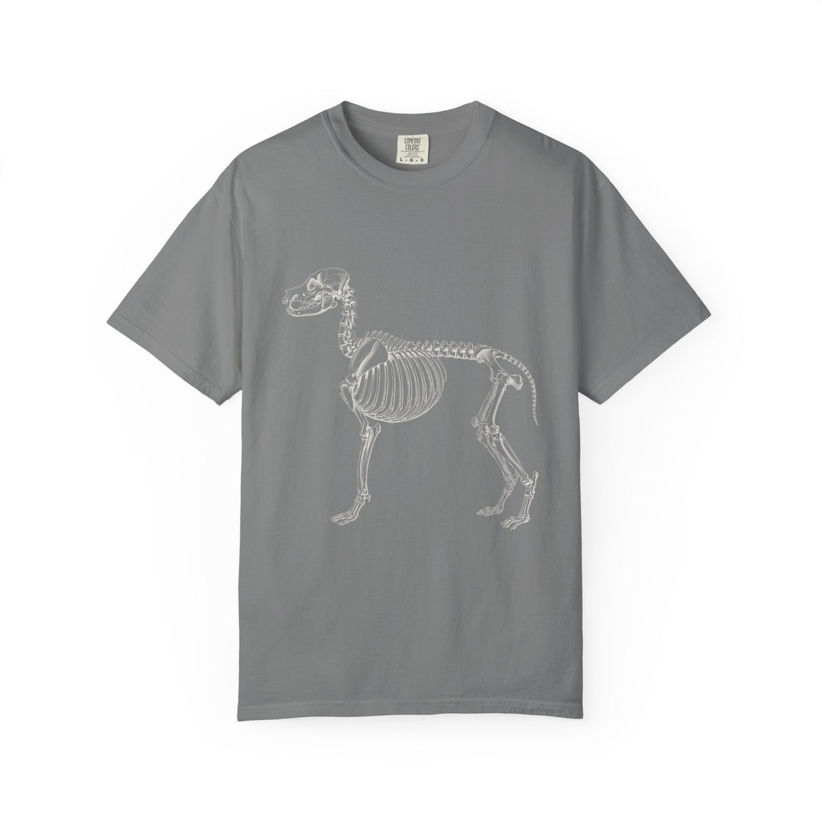 Golden Retriever Skeleton Halloween Tee | Funny Anatomical Dog Shirt