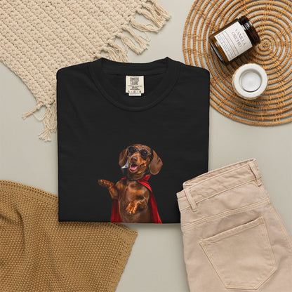 Dachshund Here For The Boos Tee | Funny Halloween Dog Shirt