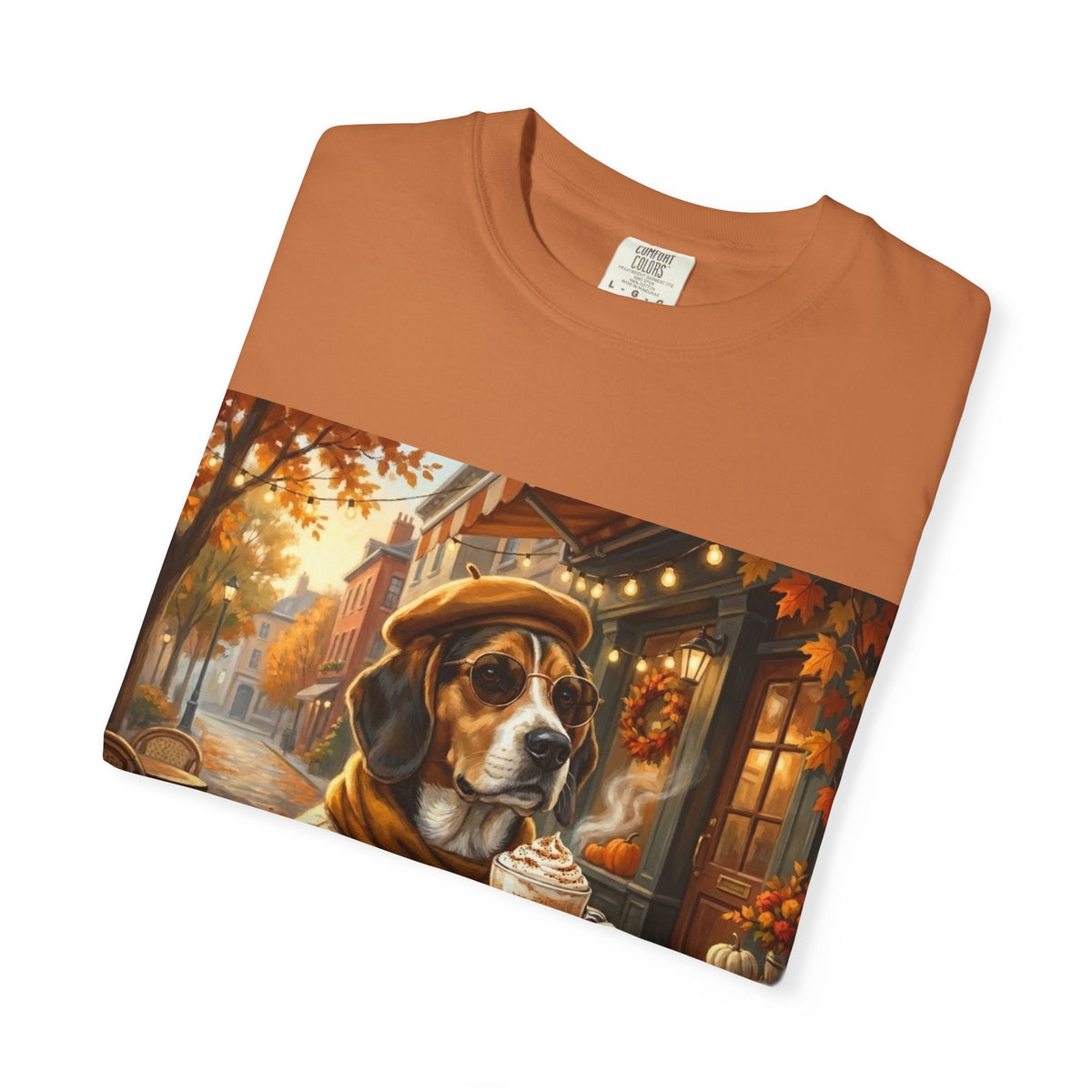 Beagle Pumpkin Spice Tee | Funny Fall Dog Graphic Shirt