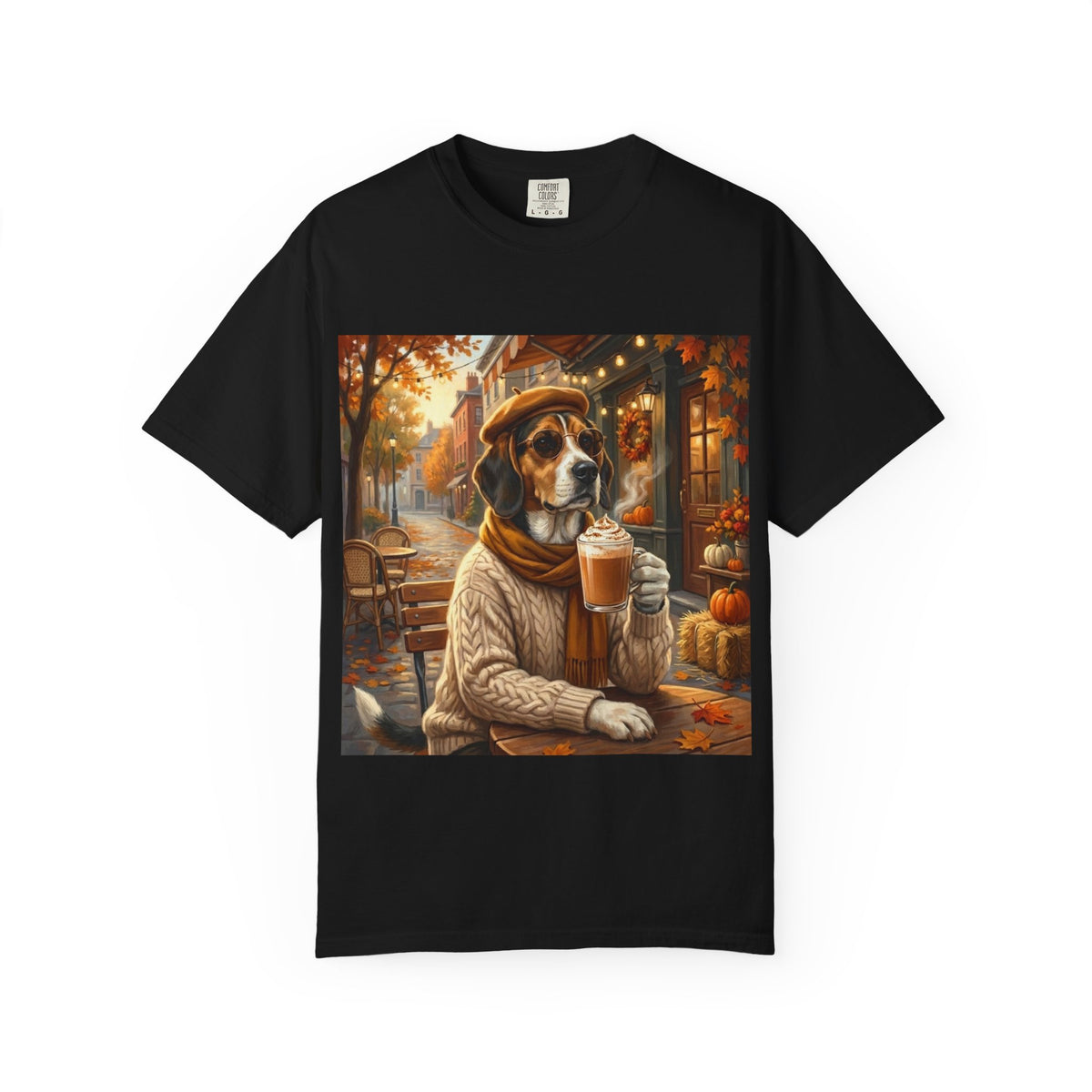 Beagle Pumpkin Spice Tee | Funny Fall Dog Graphic Shirt
