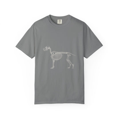 Goldendoodle Skeleton Halloween Tee | Funny Anatomical Dog Shirt