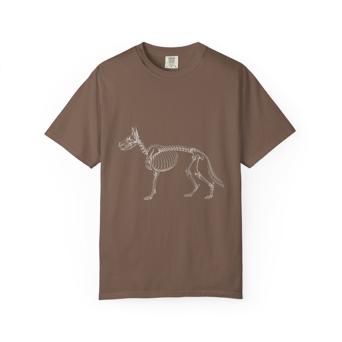 German Shepherd Skeleton Halloween Tee | Funny Anatomical Dog Shirt