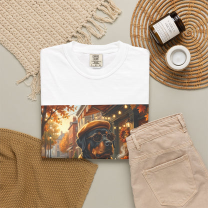 Rottweiler Pumpkin Spice Tee | Funny Fall Dog Graphic Shirt