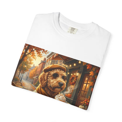 Goldendoodle Pumpkin Spice Tee | Funny Fall Dog Graphic Shirt