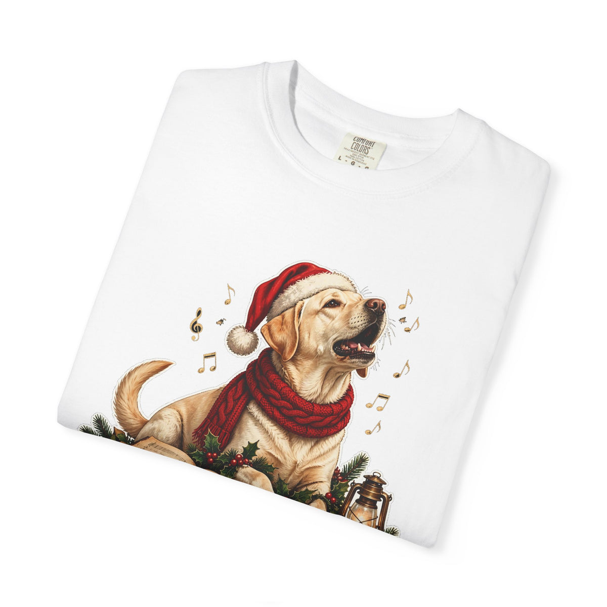 Merry Woofmas Labrador Retriever Christmas Tee