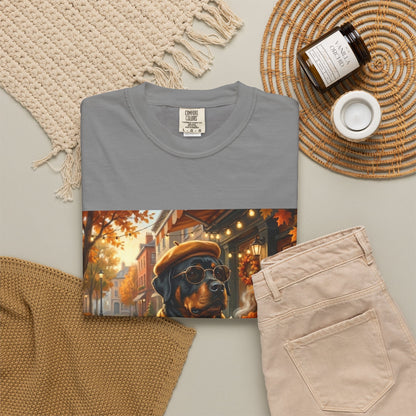 Rottweiler Pumpkin Spice Tee | Funny Fall Dog Graphic Shirt
