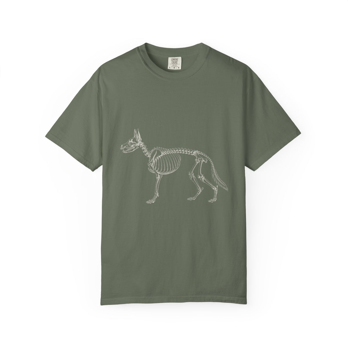 German Shepherd Skeleton Halloween Tee | Funny Anatomical Dog Shirt