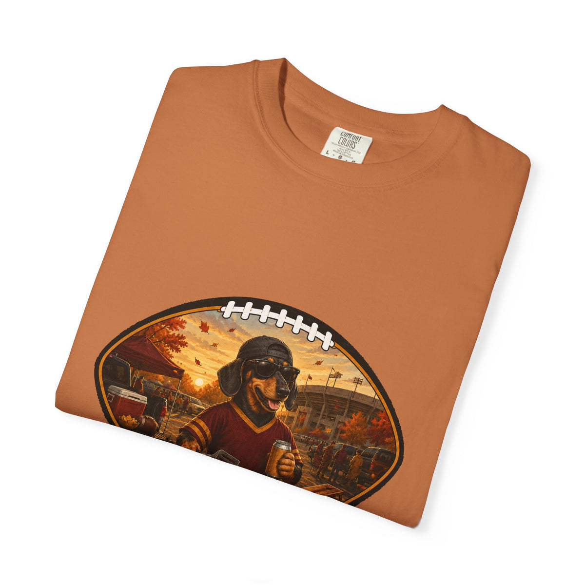 Dachshund Tailgate Tee | Funny Fall Football Dog Shirt