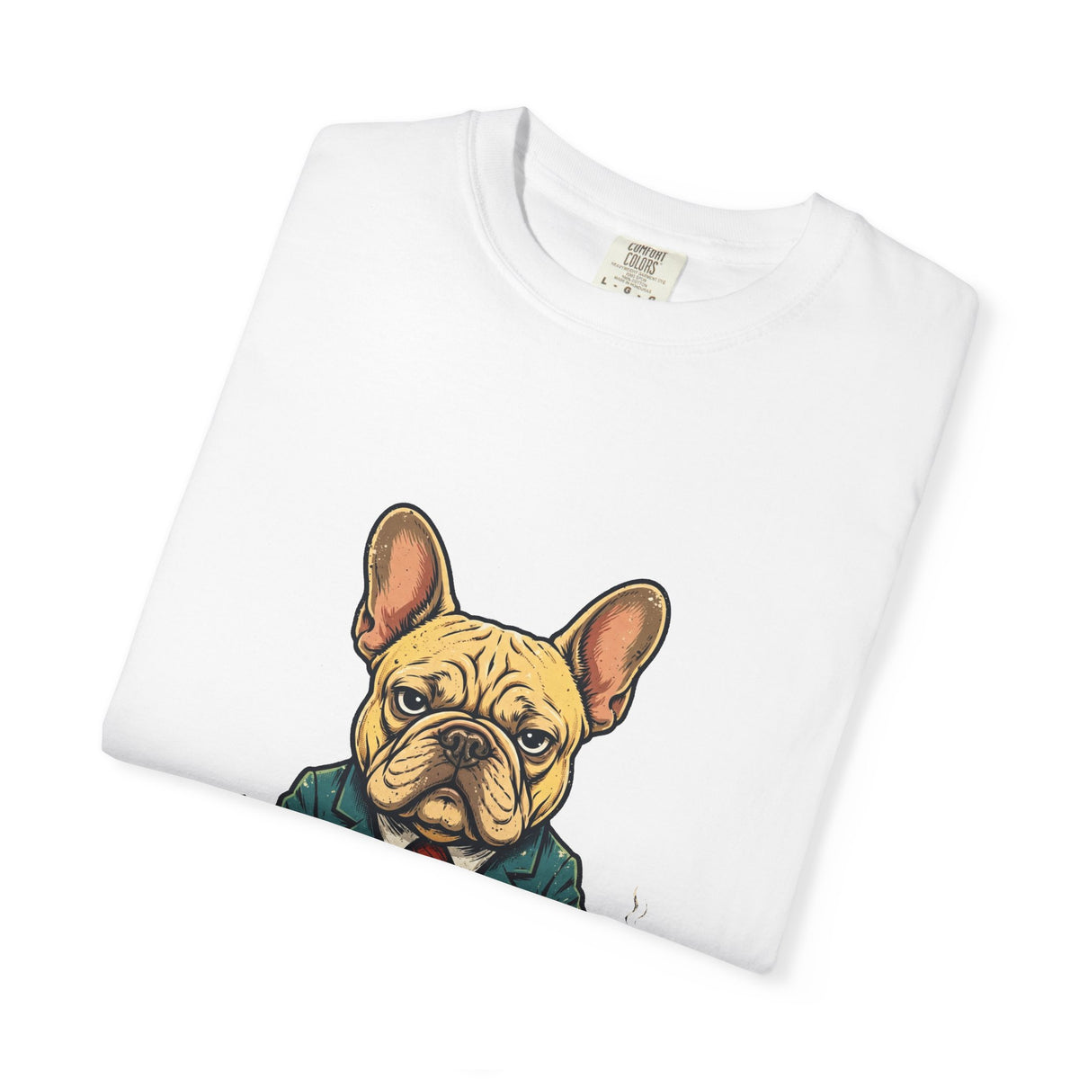 French Bulldog Performance Review Tee | Funny Office Dog Graphic Shirt