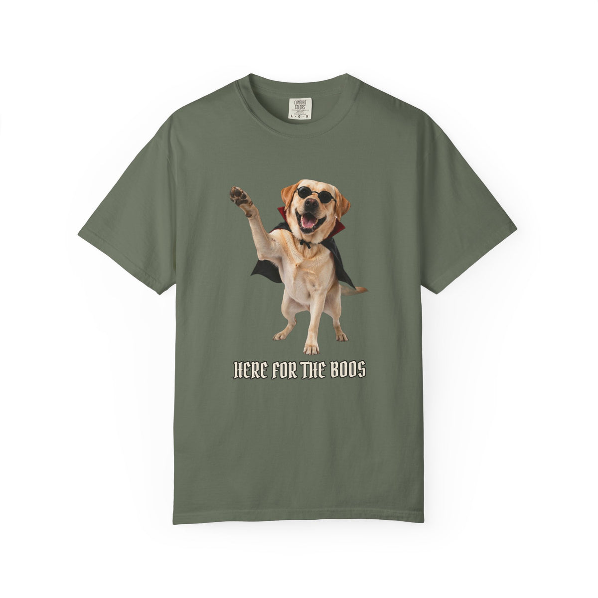 Labrador Retriever Here For The Boos Tee | Funny Halloween Dog Shirt