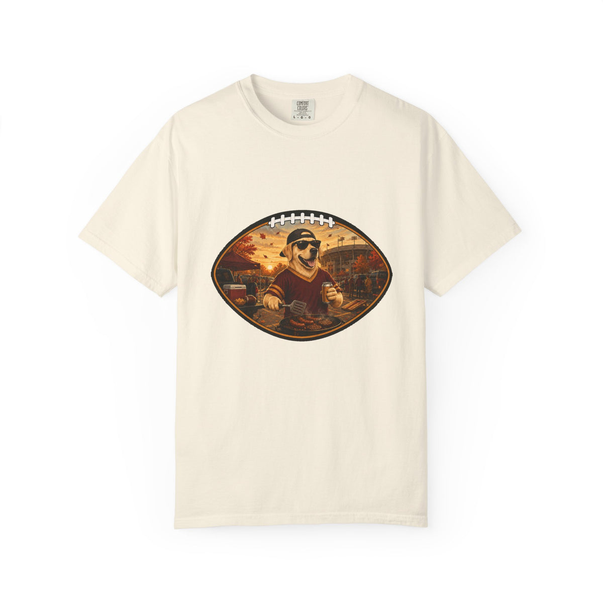 Labrador Retriever Tailgate Tee | Funny Fall Football Dog Shirt
