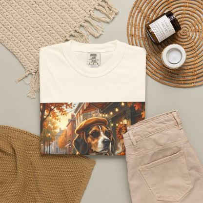 Beagle Pumpkin Spice Tee | Funny Fall Dog Graphic Shirt