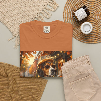 Beagle Pumpkin Spice Tee | Funny Fall Dog Graphic Shirt