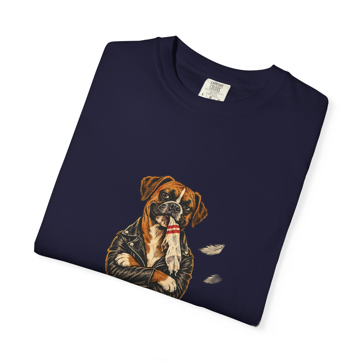 Certified Bad Influence Dog T-Shirt — Funny Boxer Puppy Graphic Tee