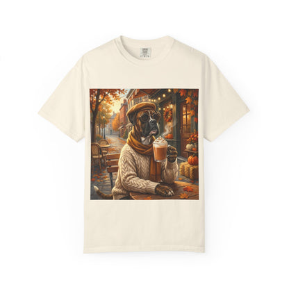Boxer Pumpkin Spice Tee | Funny Fall Dog Graphic Shirt