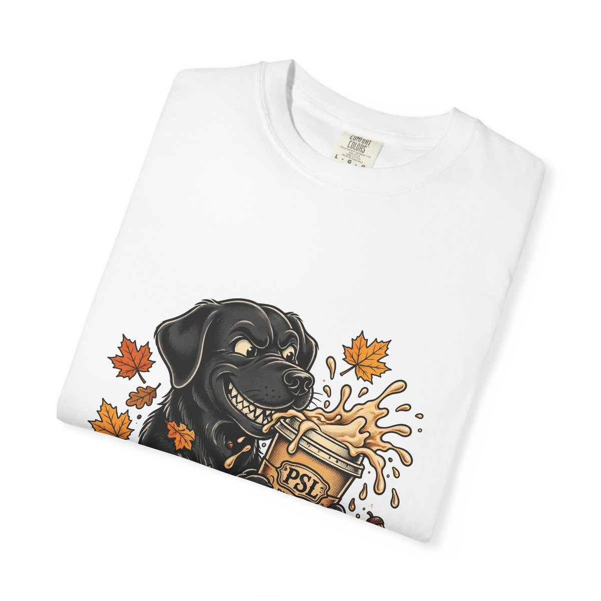 Labrador Retriever Yes I'm Basic Tee | Funny Fall Dog Graphic Shirt