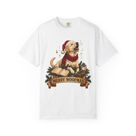 Merry Woofmas Labrador Retriever Christmas Tee