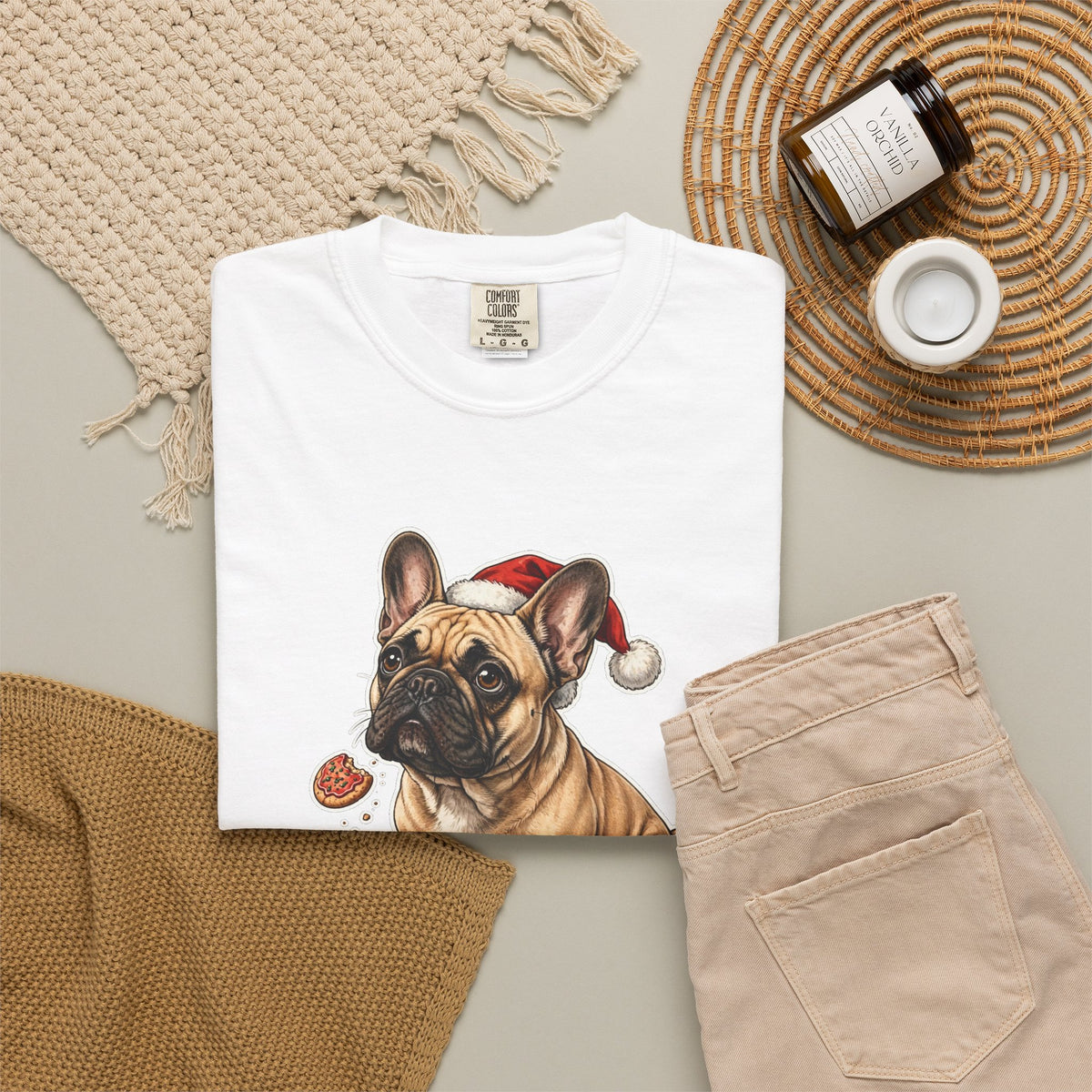Dear Santa, I Can Explain French Bulldog Christmas Tee