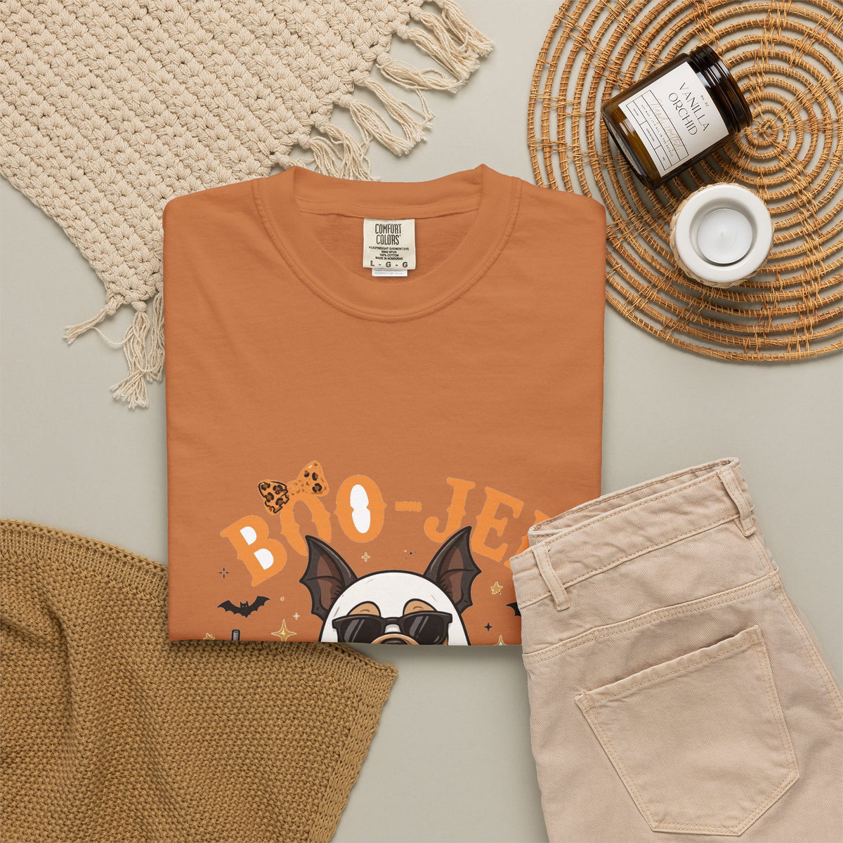 Boo-Jee French Bulldog Halloween Tee