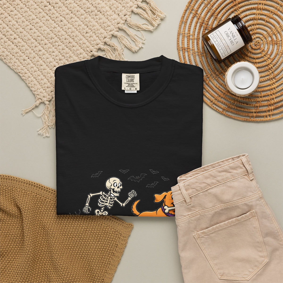 Labrador Retriever Skeleton Halloween Tee | Funny Spooky Dog Shirt