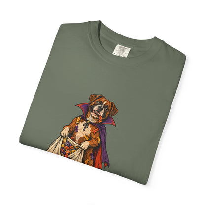 I Ate the Whole Bowl Boxer Halloween Tee