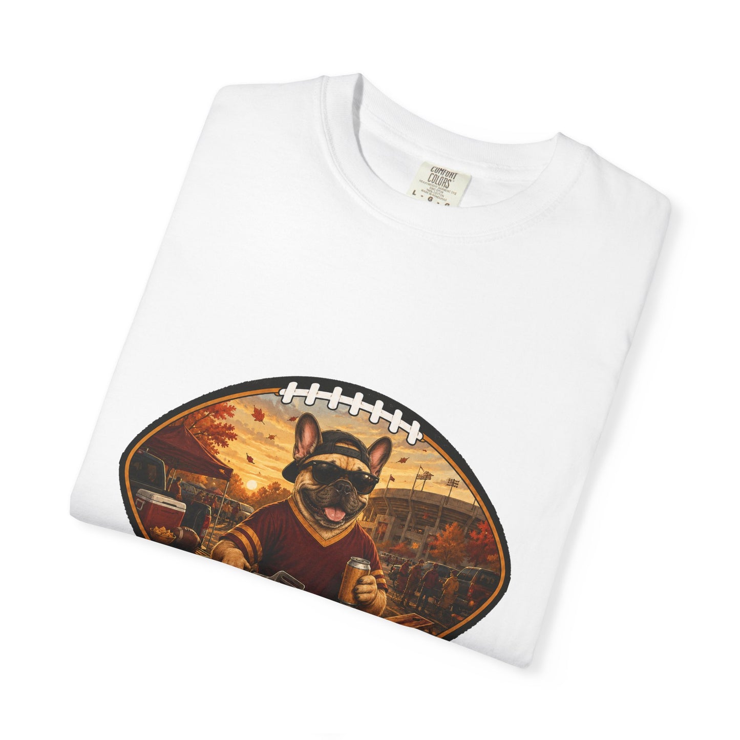 French Bulldog Tailgate Tee | Funny Fall Football Dog Shirt