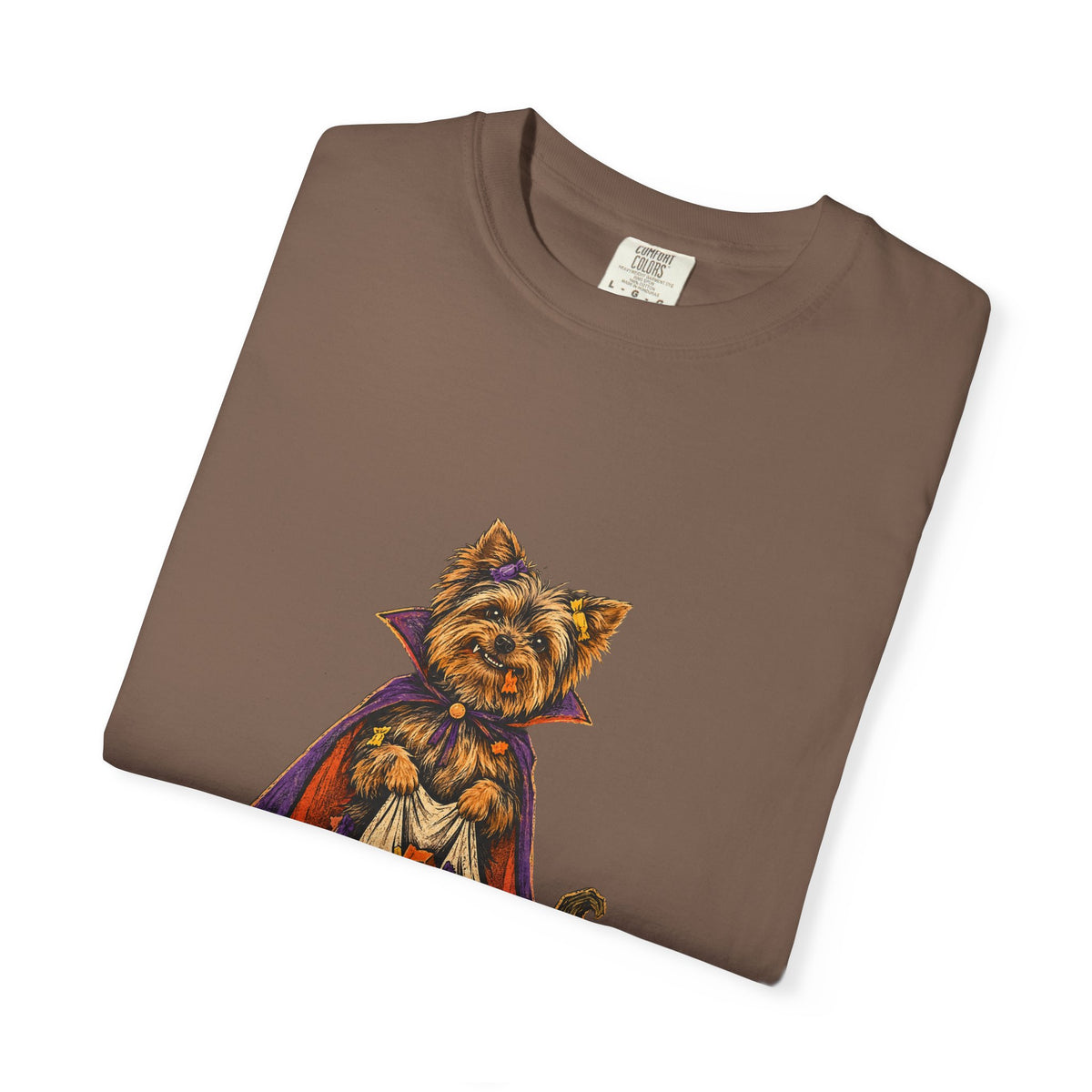 I Ate the Whole Bowl Yorkshire Terrier Halloween Tee