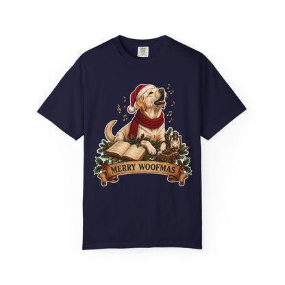 Merry Woofmas Labrador Retriever Christmas Tee