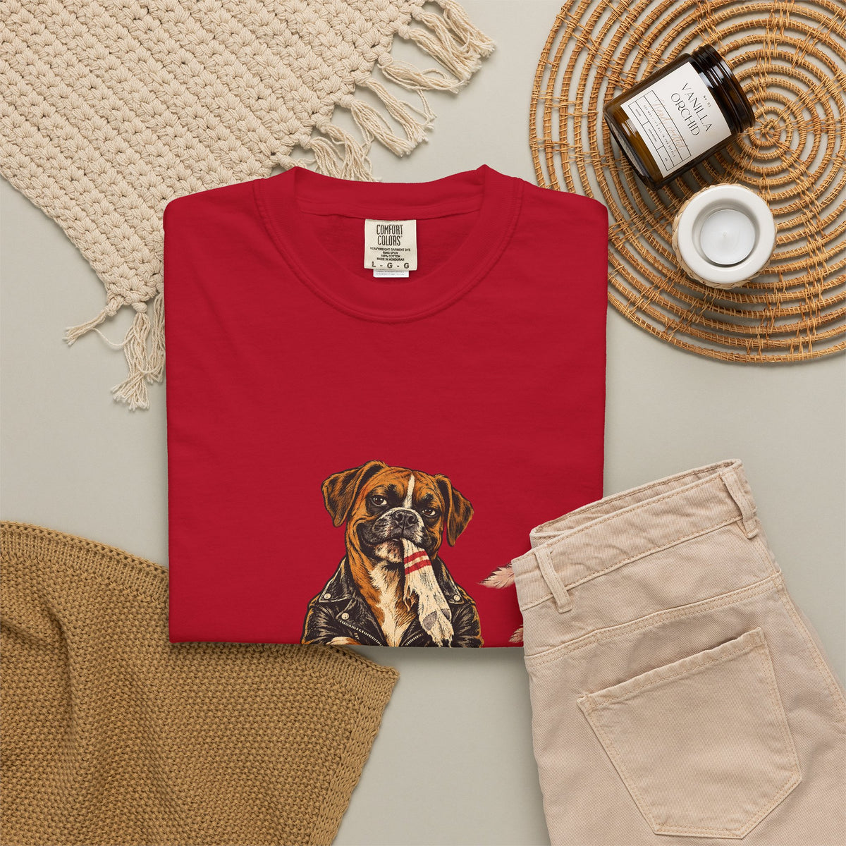 Certified Bad Influence Dog T-Shirt — Funny Boxer Puppy Graphic Tee