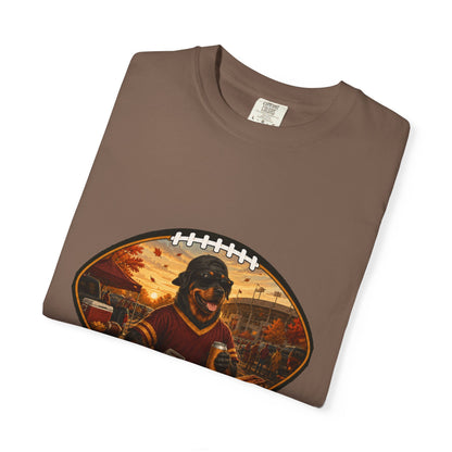 Rottweiler Tailgate Tee | Funny Fall Football Dog Shirt