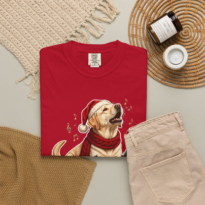Merry Woofmas Labrador Retriever Christmas Tee