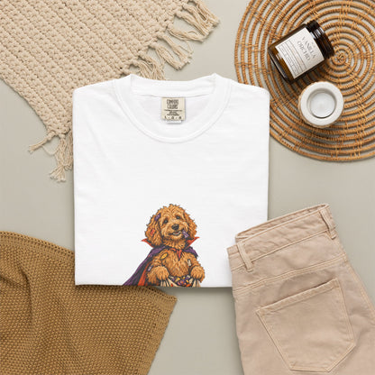 I Ate the Whole Bowl Goldendoodle Halloween Tee