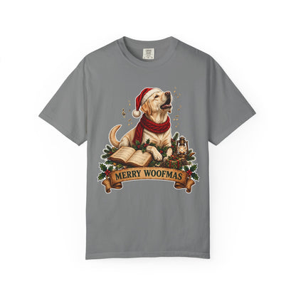 Merry Woofmas Labrador Retriever Christmas Tee