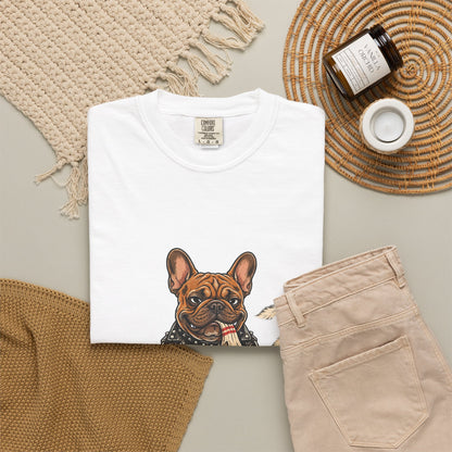 Certified Bad Influence French Bulldog T-Shirt