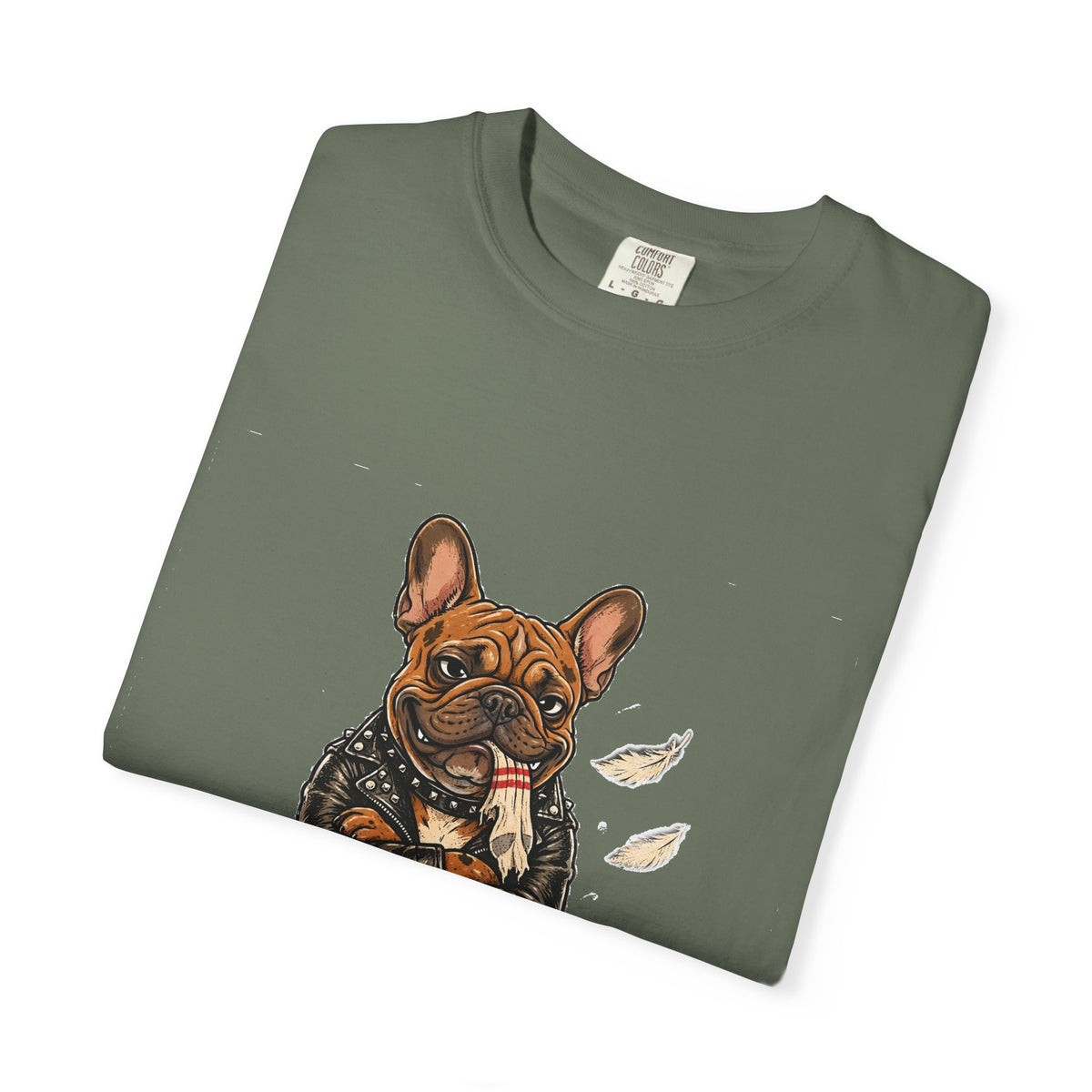 Certified Bad Influence French Bulldog T-Shirt