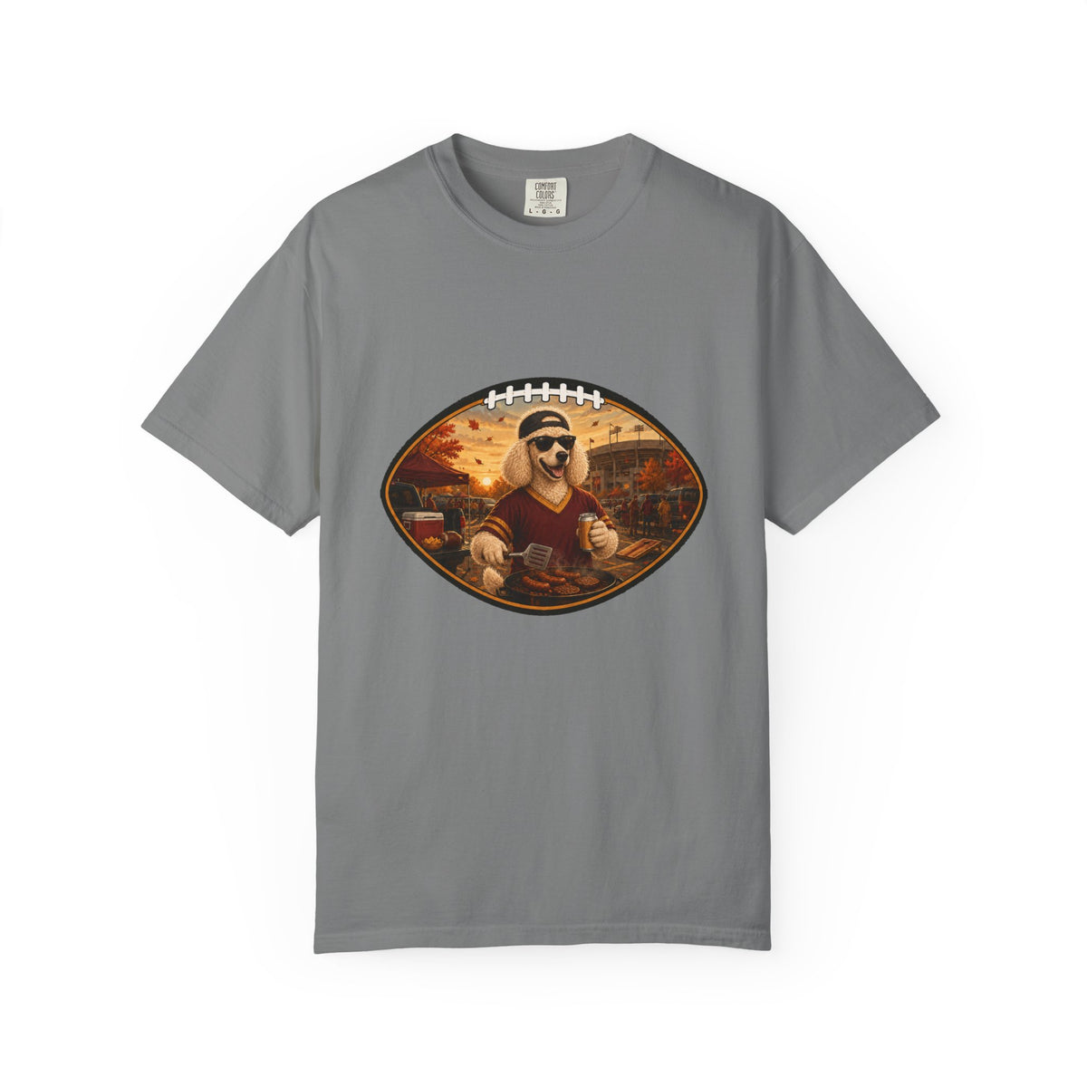 Poodle Tailgate Tee | Funny Fall Football Dog Shirt