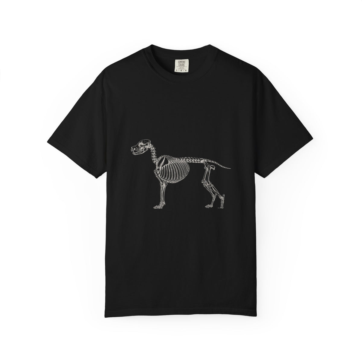 Goldendoodle Skeleton Halloween Tee | Funny Anatomical Dog Shirt
