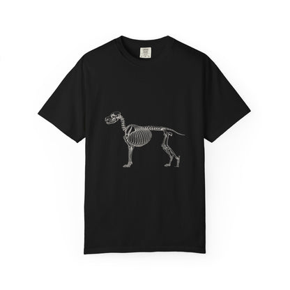 Goldendoodle Skeleton Halloween Tee | Funny Anatomical Dog Shirt