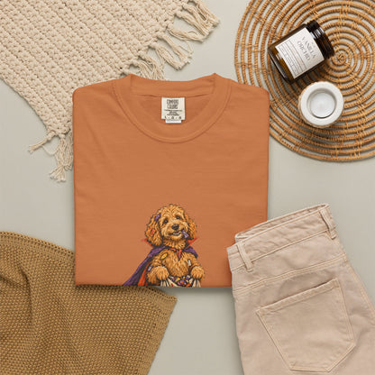 I Ate the Whole Bowl Goldendoodle Halloween Tee